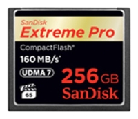     SanDisk Extreme PRO CF 256Gb, UDMA7 - 