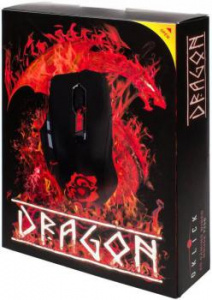   Oklick 725G DRAGON Black-Red - 