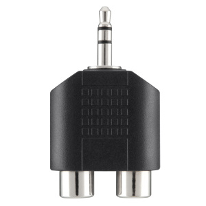  Belkin F3Y120bf (RCA - miniJack), Black