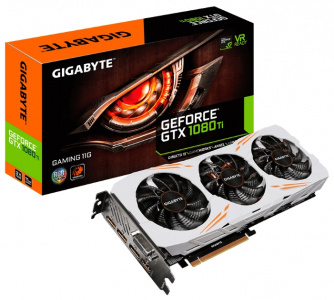  Gigabyte GeForce GTX 1080 Ti 1506Mhz 11264Mb 11010Mhz 352 bit