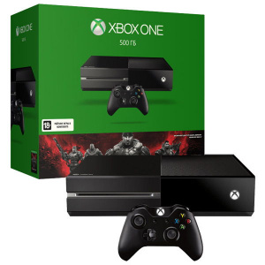   Microsoft Xbox One 500  + Gears of War - UE (5C6-00110), Black