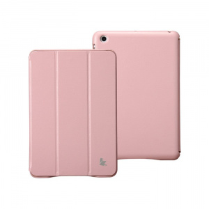  JisonCase Classic Smart Cover for iPad mini pink