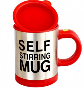  Self Stirring Mug, red