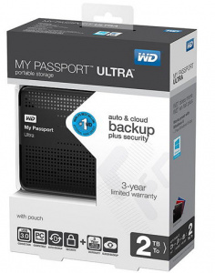      WD My Passport Ultra 2 USB 3.0 Black - 