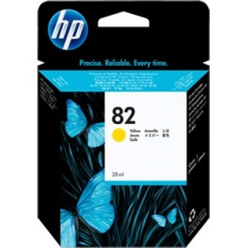     HP 82 CH568A, yellow - 