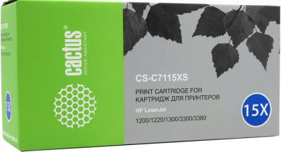     Cactus CS-C7115X(S), Black - 