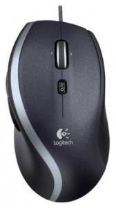   Logitech Corded Mouse M500, Black - 