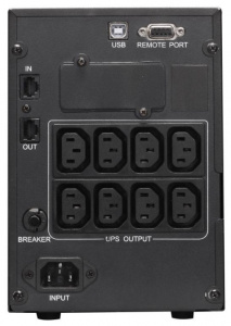    Powercom Smart King Pro+ SPT-1500 (1500 /1050 ), black - 