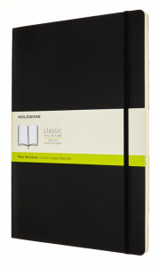  Moleskine Classic Soft QP643 A4, black