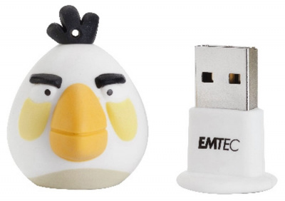    Emtec A103 4GB Angry Birds White Bird - 