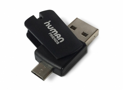    CBR / Human Friends Hiker OTG (USB  microUSB, microSD), Black - 