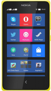    Nokia XL Dual sim, Yellow - 