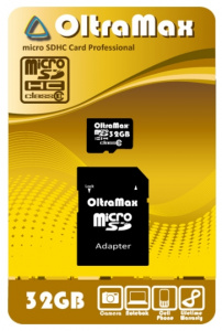     OltraMax microSDHC 32Gb + SD- - 