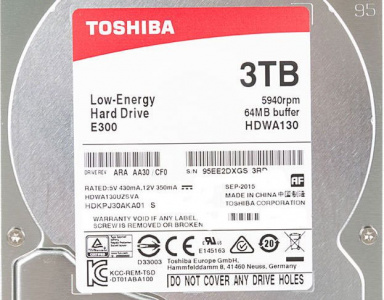   Toshiba E300 3Tb, HDWA130UZSVA