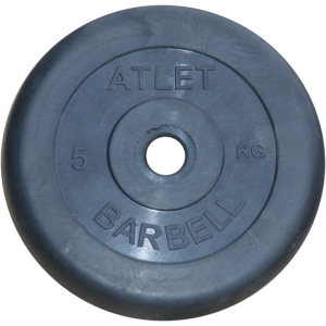      MB Barbell MB-PltBE-2,5, black - 