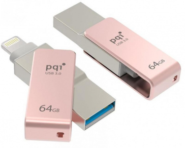    PQI iConnect mini 64GB, Rose Gold - 
