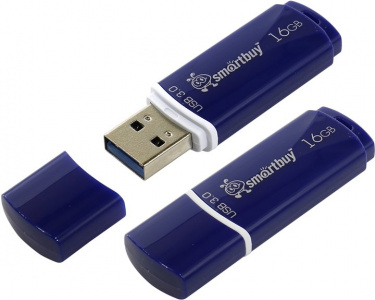    Smartbuy Crown Blue (16Gb, USB 3.0), blue - 