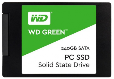 SSD- Western Digital WD Green PC SSD 240 GB WDS240G1G0A