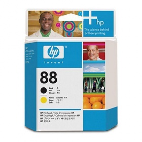     HP 88 C9381A, black/yellow - 