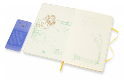  Moleskine LIMITED EDITION WIZARD OF OZ LEWOZQP062CL Large 130210 