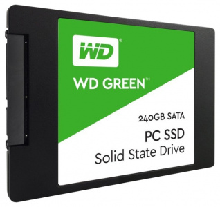 SSD- Western Digital WD Green PC SSD 240 GB WDS240G1G0A