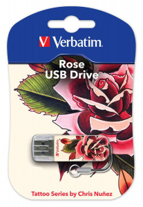    Verbatim Store 'n' Go Mini Tattoo Rose 16GB - 