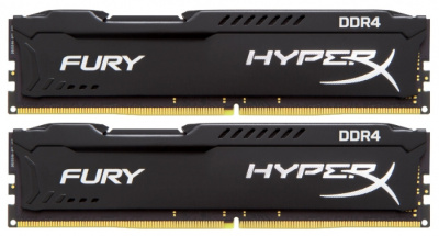   HyperX Fury Series HX421C14FBK2/8 (8, DDR4, DIMM-240, 2133 ), Black