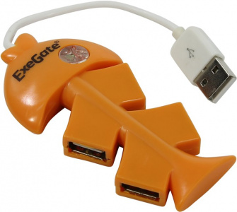   USB- Exegate UH-176 4-Port orange - 