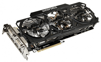  Gigabyte GeForce GTX 980 (4096Mb GDDR5, DVI-I + DVI-D + HDMI + 3xDP)