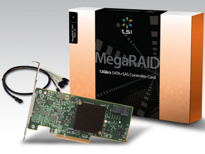  LSI Logic MegaRAID SAS 9341-4i, Kit