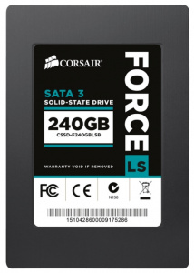 SSD- Corsair CSSD-F240GBLSB 240Gb, Force LS, SATA-III, 7 