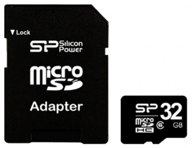    Silicon Power microSDHC 32Gb + SD- - 