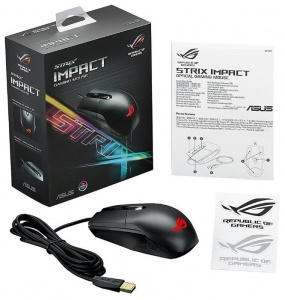   Asus Rog Strix Impact USB Black - 