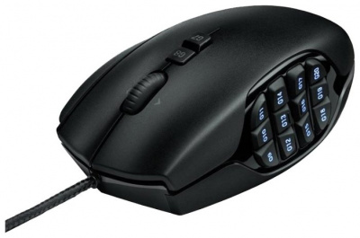   Logitech G600 MMO Gaming Mouse Black USB - 