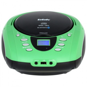    BBK BX165BT, black/green - 