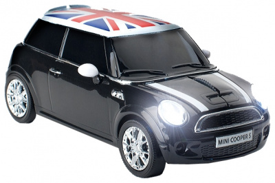   Click Car Mouse Mini Cooper S Wireless Nano Black USB - 