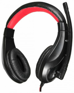     Oklick HS-L100, black/red - 