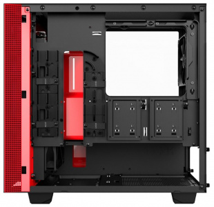    NZXT H400 Black/red w/o PSU