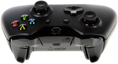    Microsoft Xbox One Wireless Controller + , EX7-00007, Black - 