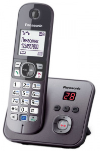    Panasonic KX-TG6821, Grey Metallic - 