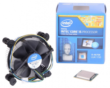  Intel Core i5-4670K Haswell (3400MHz, LGA1150, L3 6144Kb), BOX