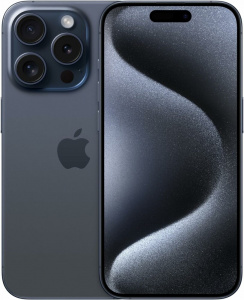    Apple iPhone 15 Pro 128Gb Blue Titanium MTV03ZD/A - 