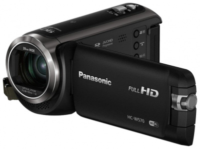    Panasonic HC-W570, black - 