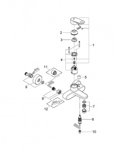  Grohe 33553002 Europlus,  (33553002)