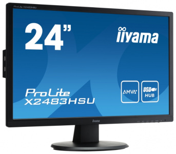    Iiyama X2483HSU-B1, Black - 