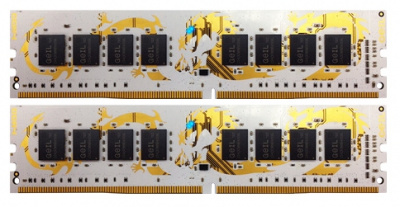   GeIL Dragon Black GWB416GB2666C15DC, 2x 8Gb, DDR4 DIMM, 2666MHz