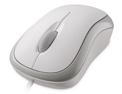   Microsoft Basic Optical Mouse for Business (4YH-00008), White - 