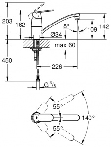  Grohe Eurosmart 32842