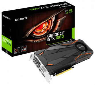  Gigabyte GeForce GTX 1080 1632Mhz PCI-E 3.0 8192Mb 10010Mhz 256 bit