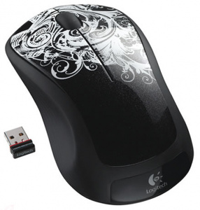   Logitech Wireless Mouse M310 FLEUR DARK - 